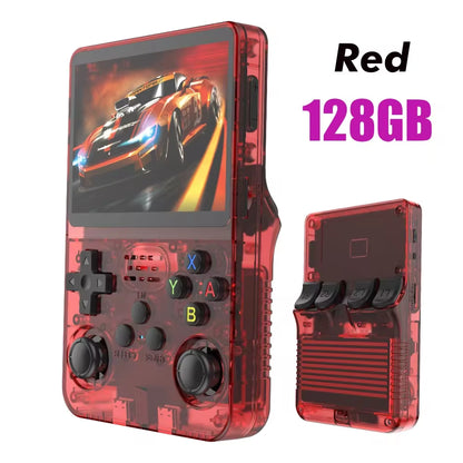 Open-Source Retro Handheld Video Game Console Linux System 3.5-Inch IPS Screen Portable Pocket Video Player 64GB 128GB Gami