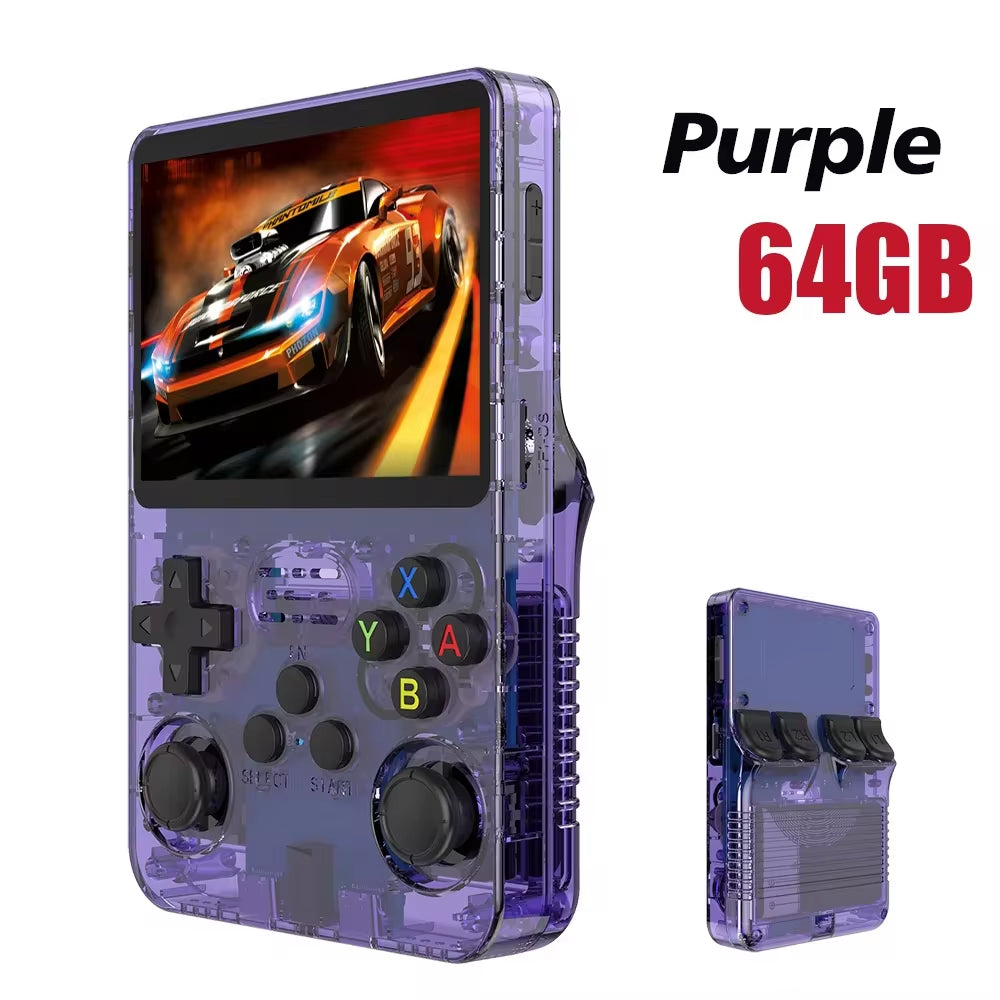Open-Source Retro Handheld Video Game Console Linux System 3.5-Inch IPS Screen Portable Pocket Video Player 64GB 128GB Gami