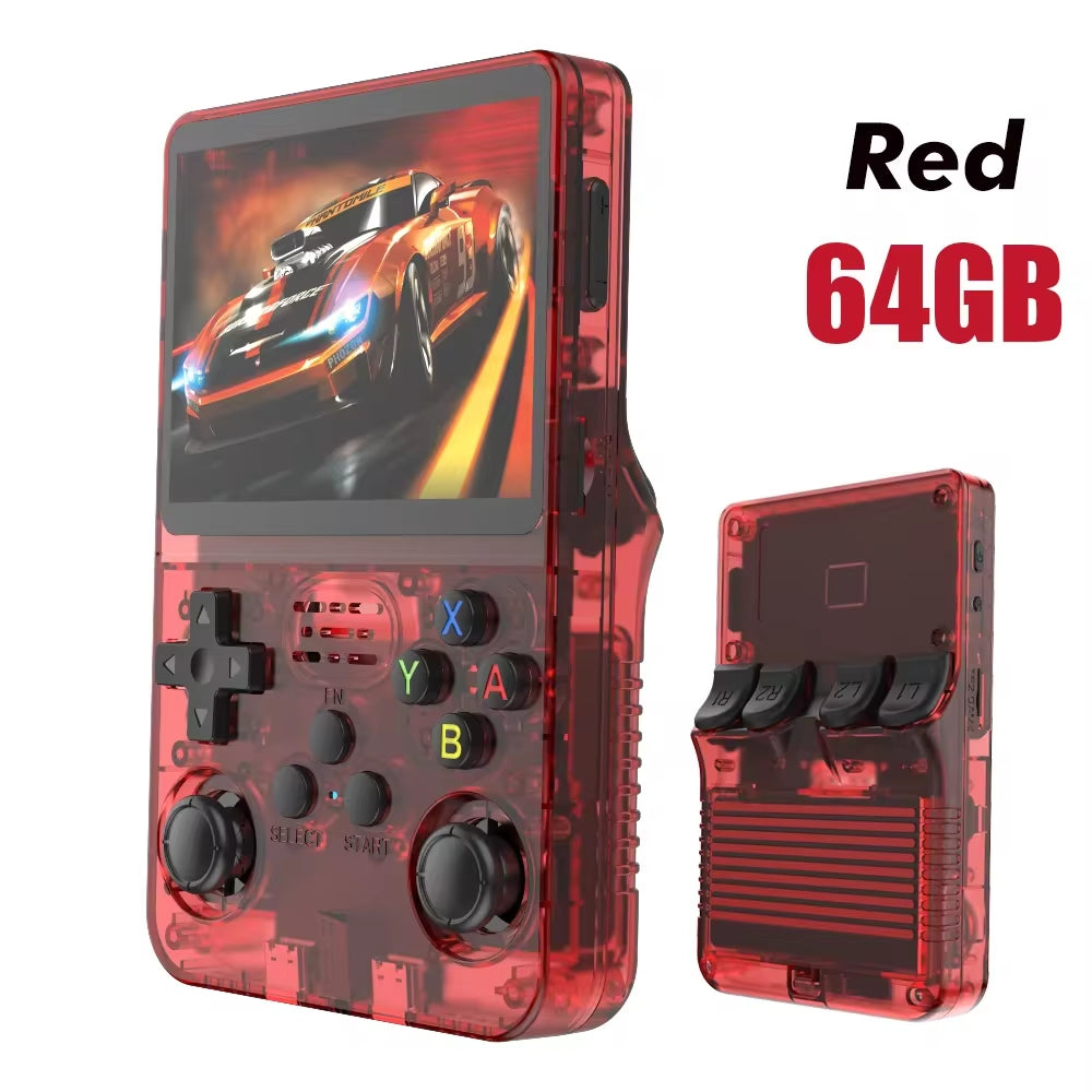 Open-Source Retro Handheld Video Game Console Linux System 3.5-Inch IPS Screen Portable Pocket Video Player 64GB 128GB Gami