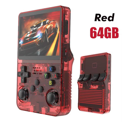 Open-Source Retro Handheld Video Game Console Linux System 3.5-Inch IPS Screen Portable Pocket Video Player 64GB 128GB Gami